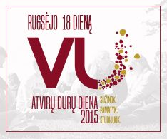 Atviru duru diena VU 2015 logo
