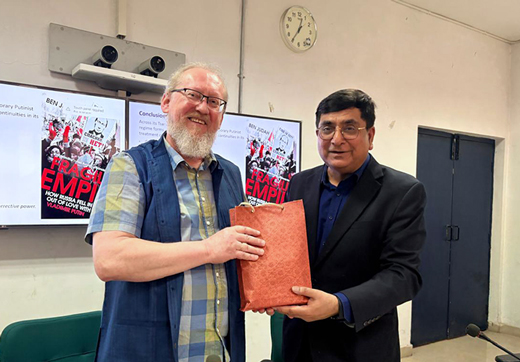 Beinorius Erasmus Indija 2026 sausis