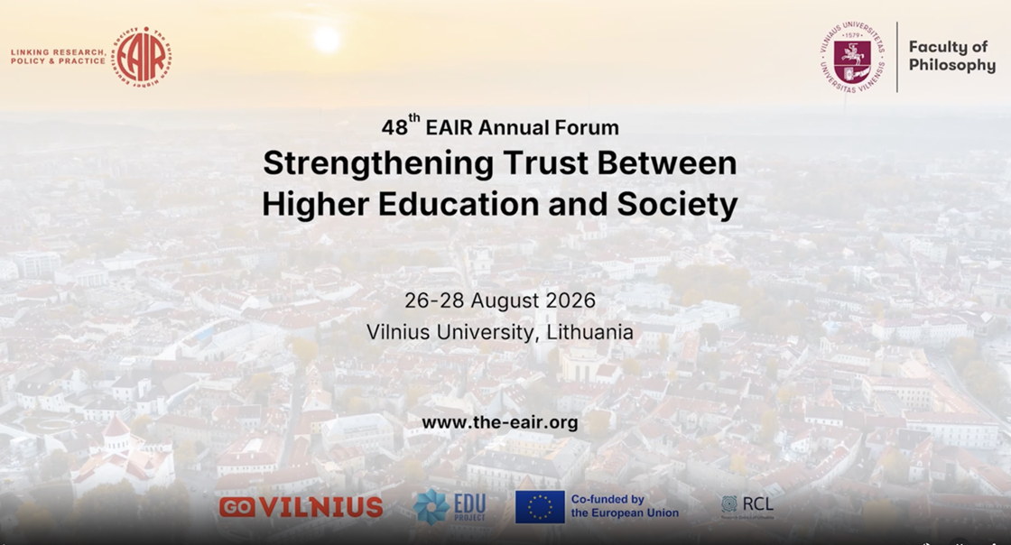 EAIR The European Higher Education Society