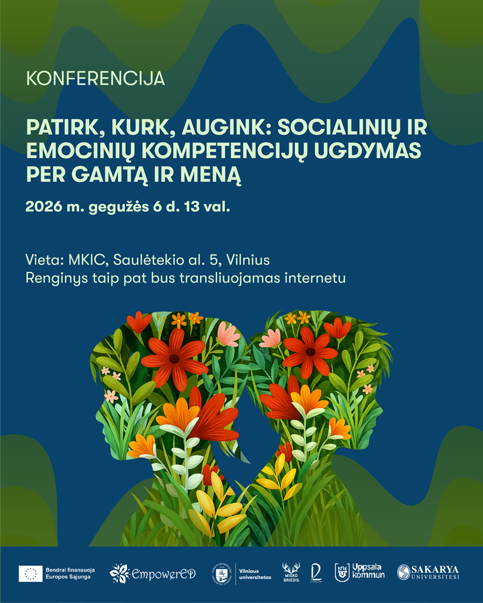 Konferencija Patirk kurk augink