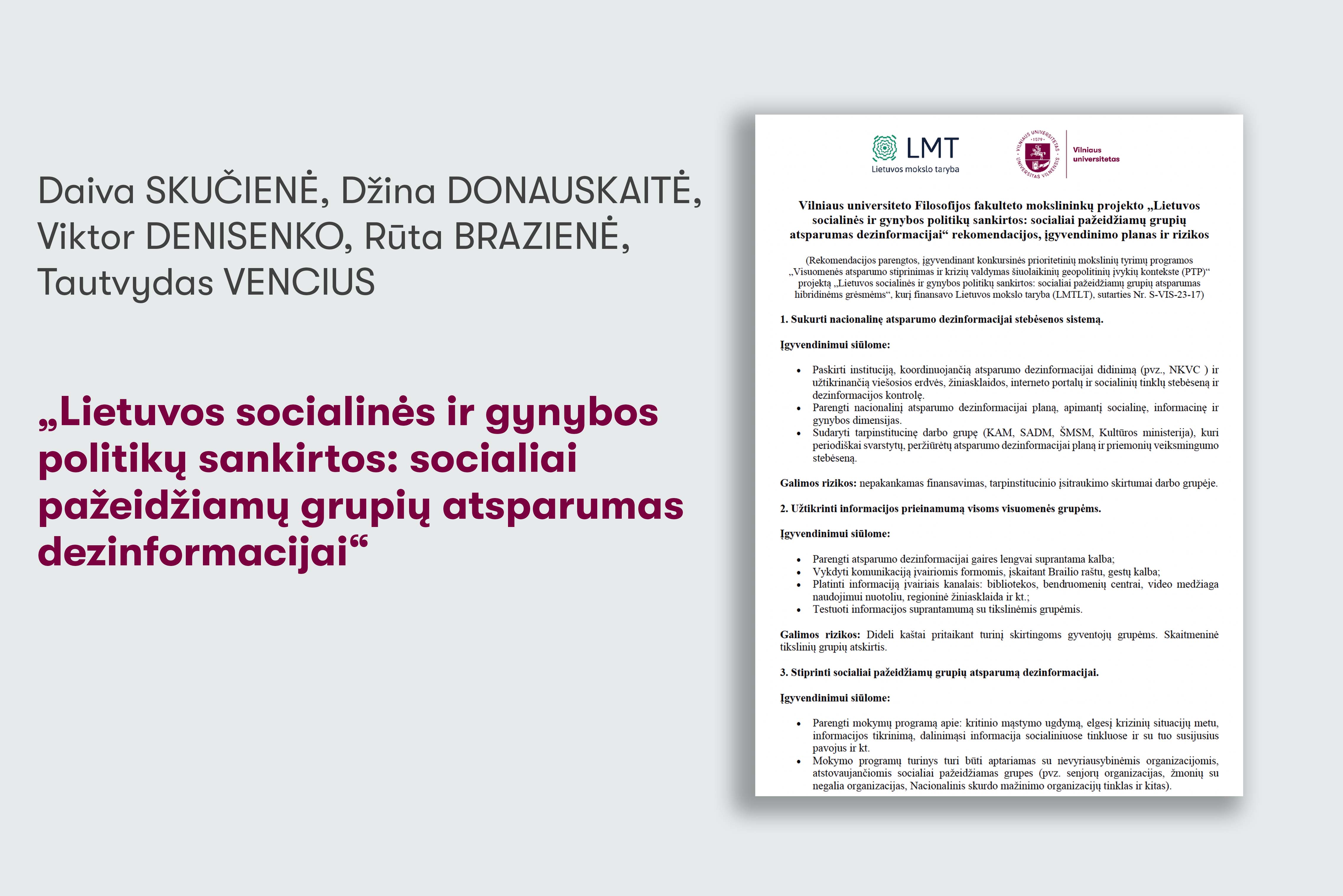atsparumas dezinformacijai
