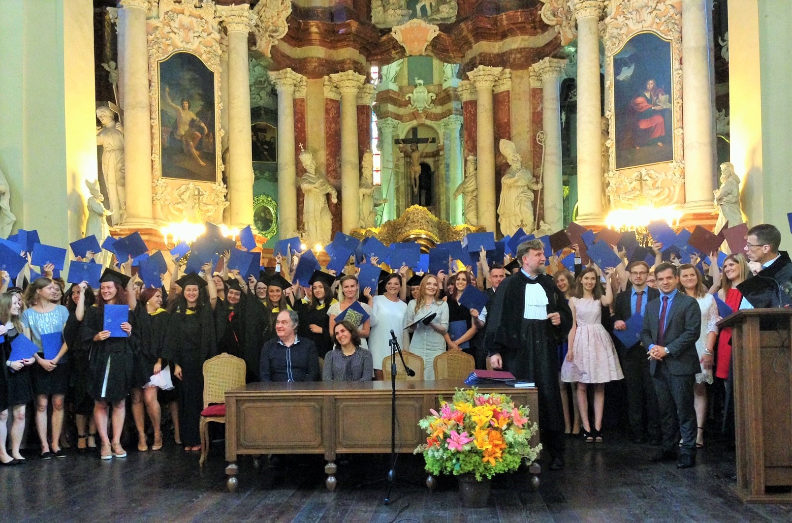 Diplomu iteikimas VU FsF