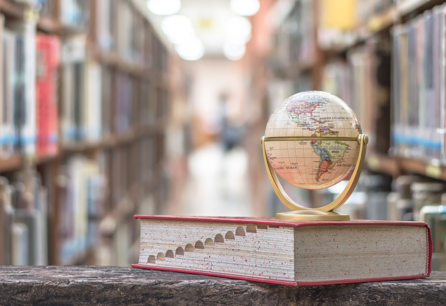 depositphotos 207709992 stock photo world globe book education school