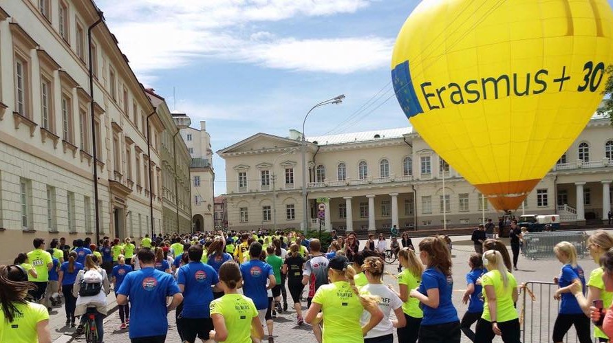 Erasmus30 oro balionas