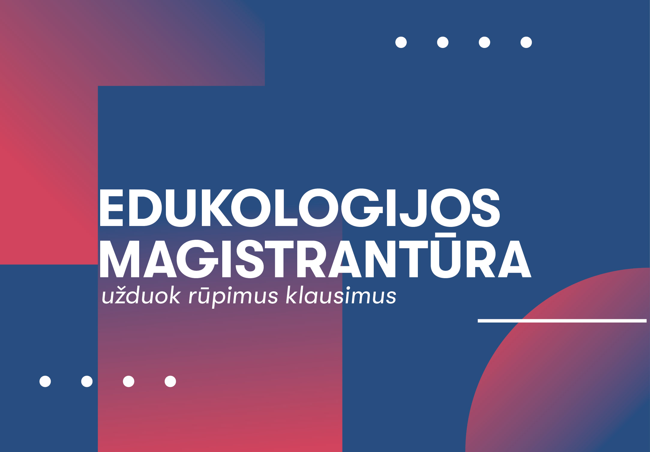 MA Edukologija FSF