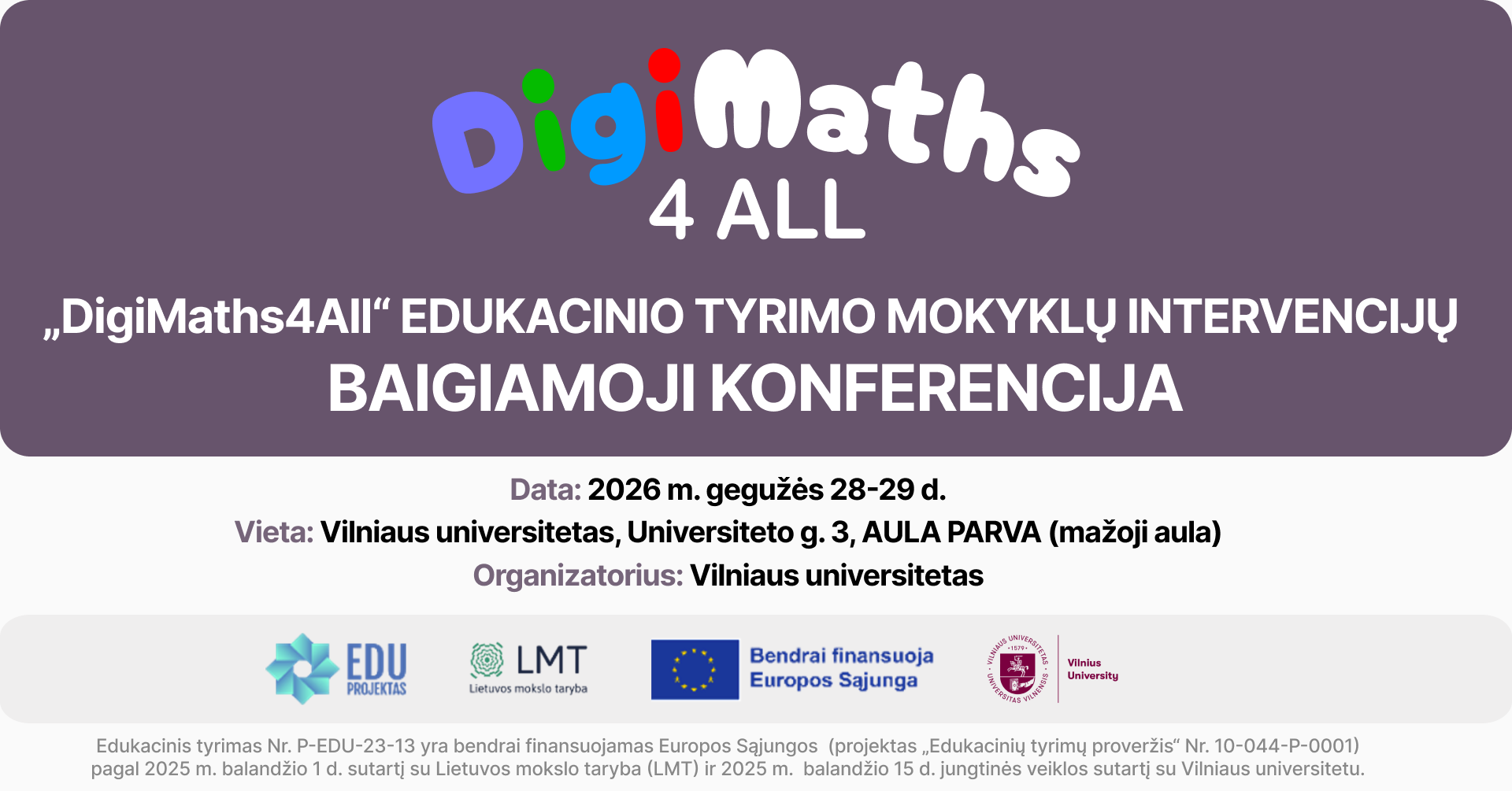 Digimaths4all konferencija v2