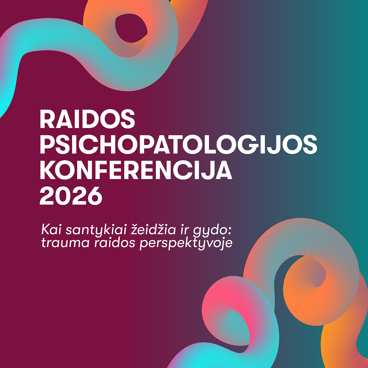 Raidos psichopatologijos konferencija. Naujienai
