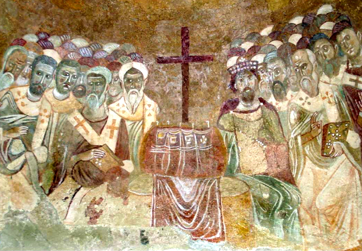 VP Bizantija freska