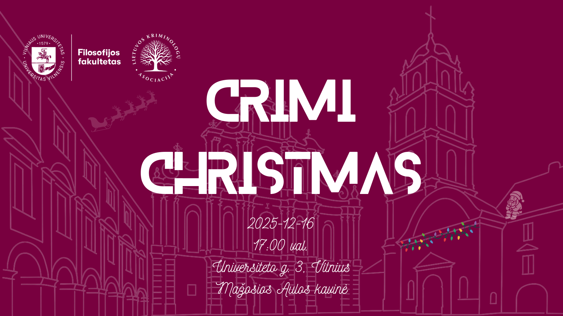 CrimiChristmas renginio vizualas 2