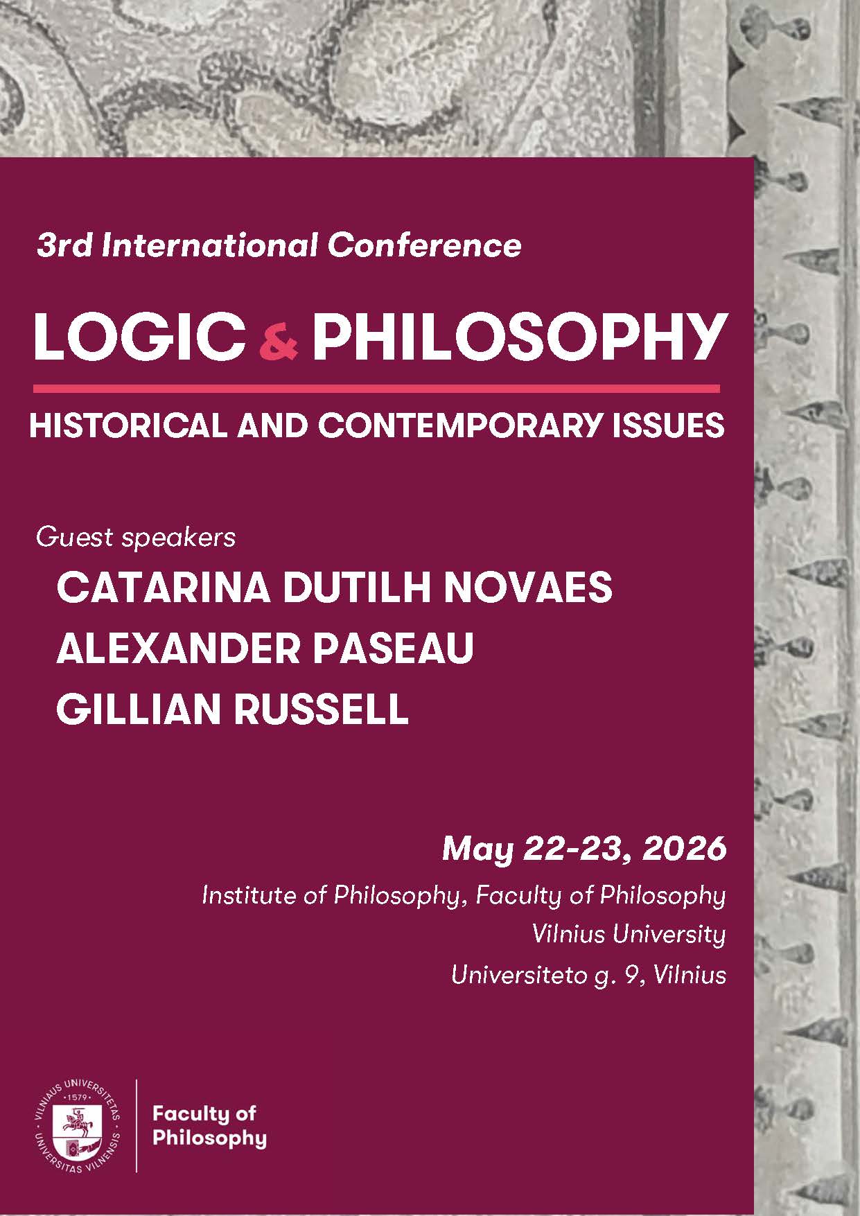 Logic and Philosophy 2026c