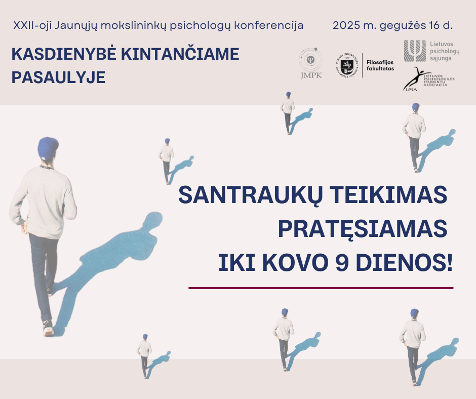 Santraukų teikimo pratesimo posteris priminimas