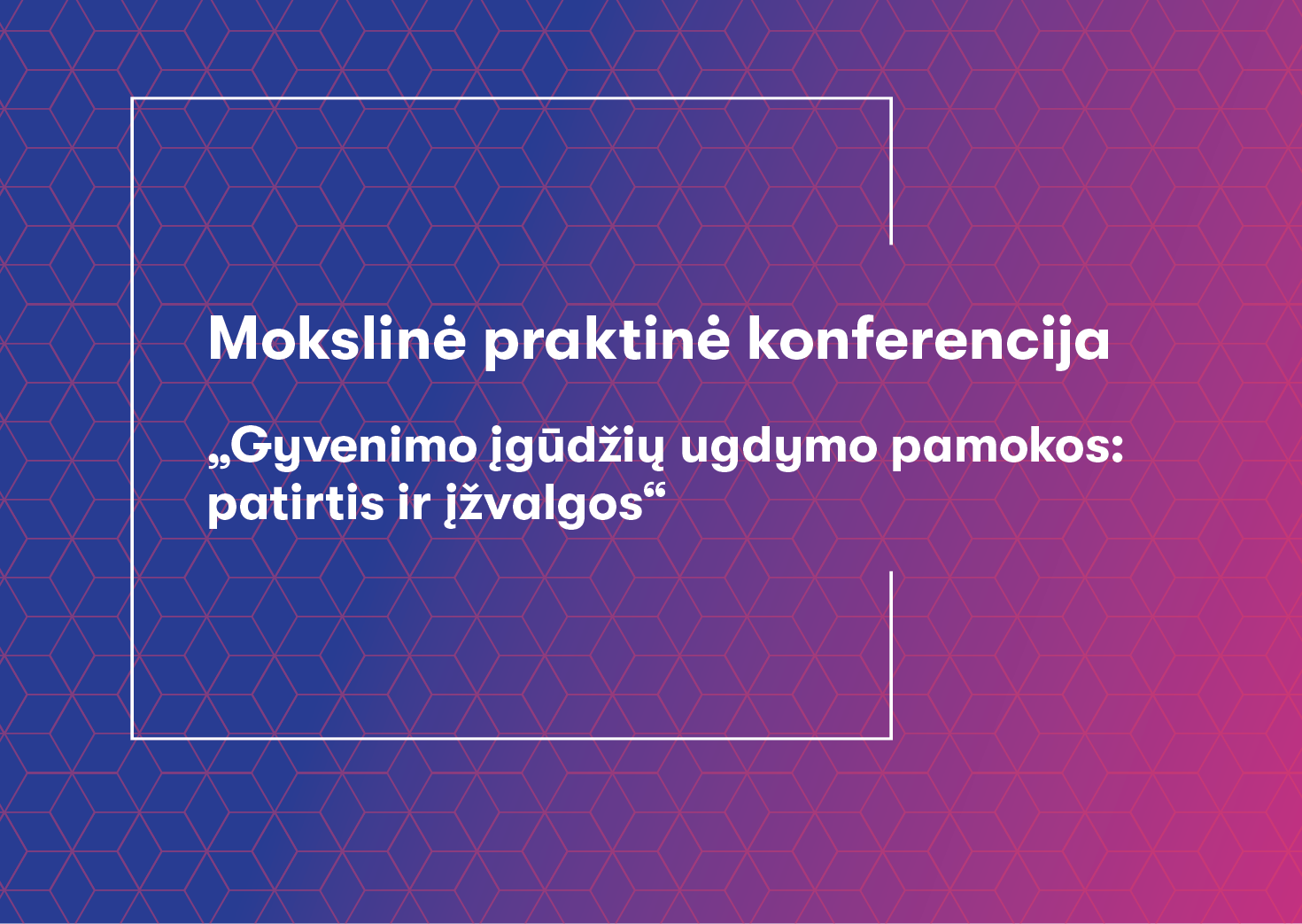 GĮ FsF event