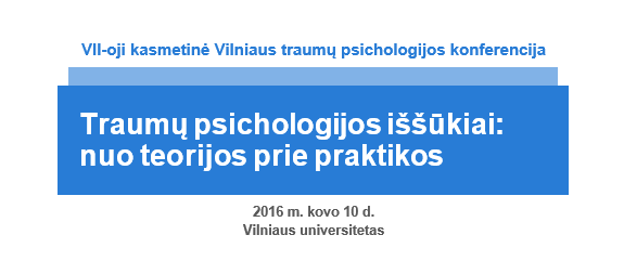 7 oji Vilniaus traumu konf