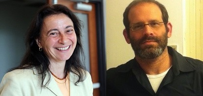 prof. Silvia Benso and prof. Dron Yinon