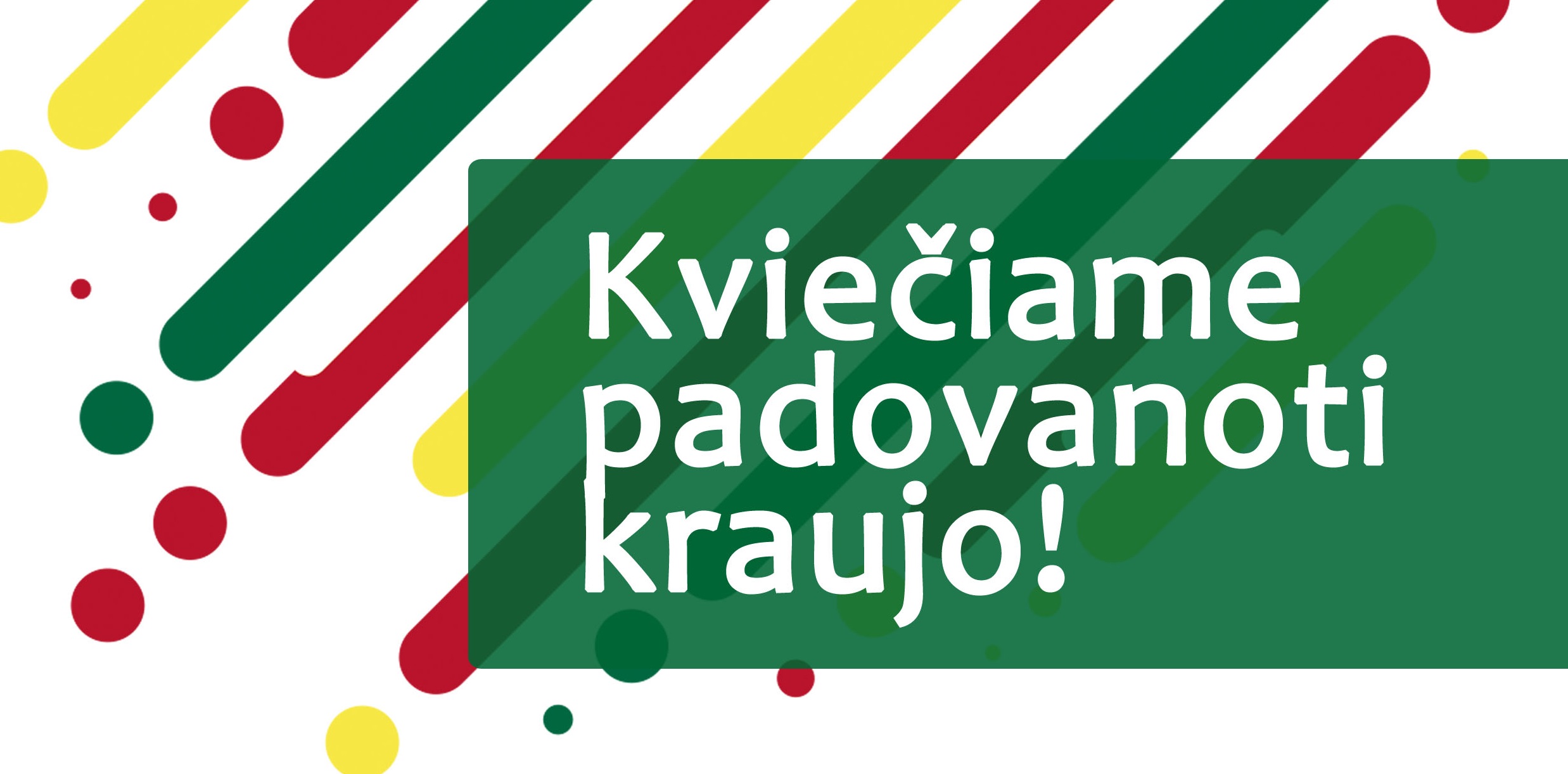 Kraujo donorystės akcija tinklapiui