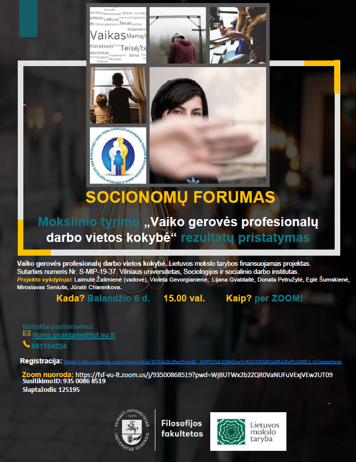 socionomų forumas
